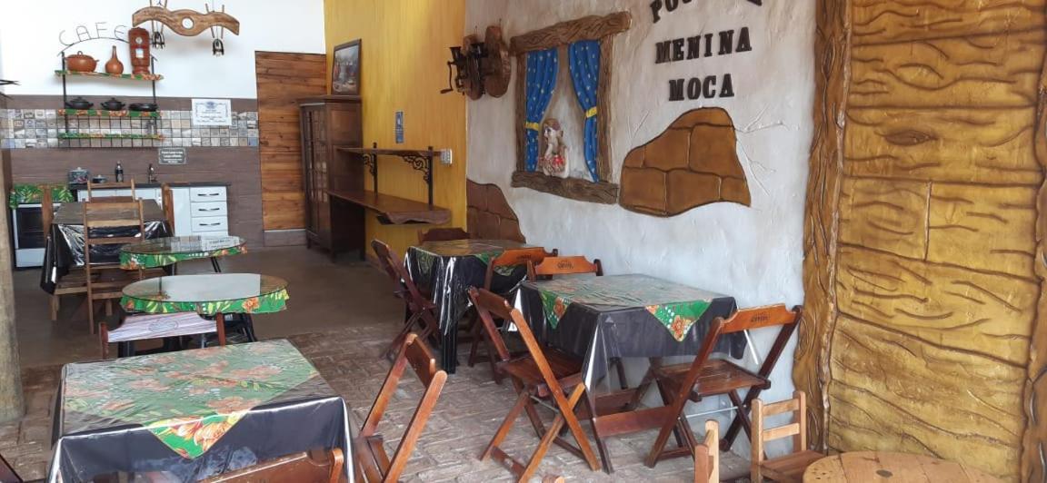 Pousada Menina Moca Olimpia Bagian luar foto